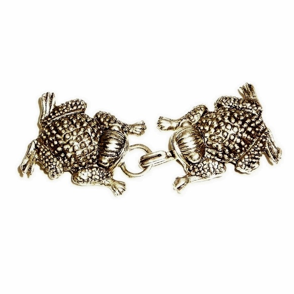 Rare Vintage 1980's Collectible Frogs Belt Buckle